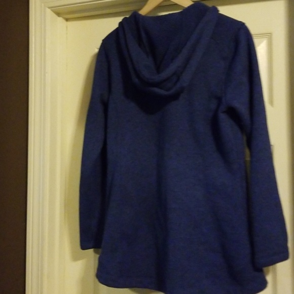 *SOLD* Lands' End Sweater Parka Sz M - Picture 5 of 8